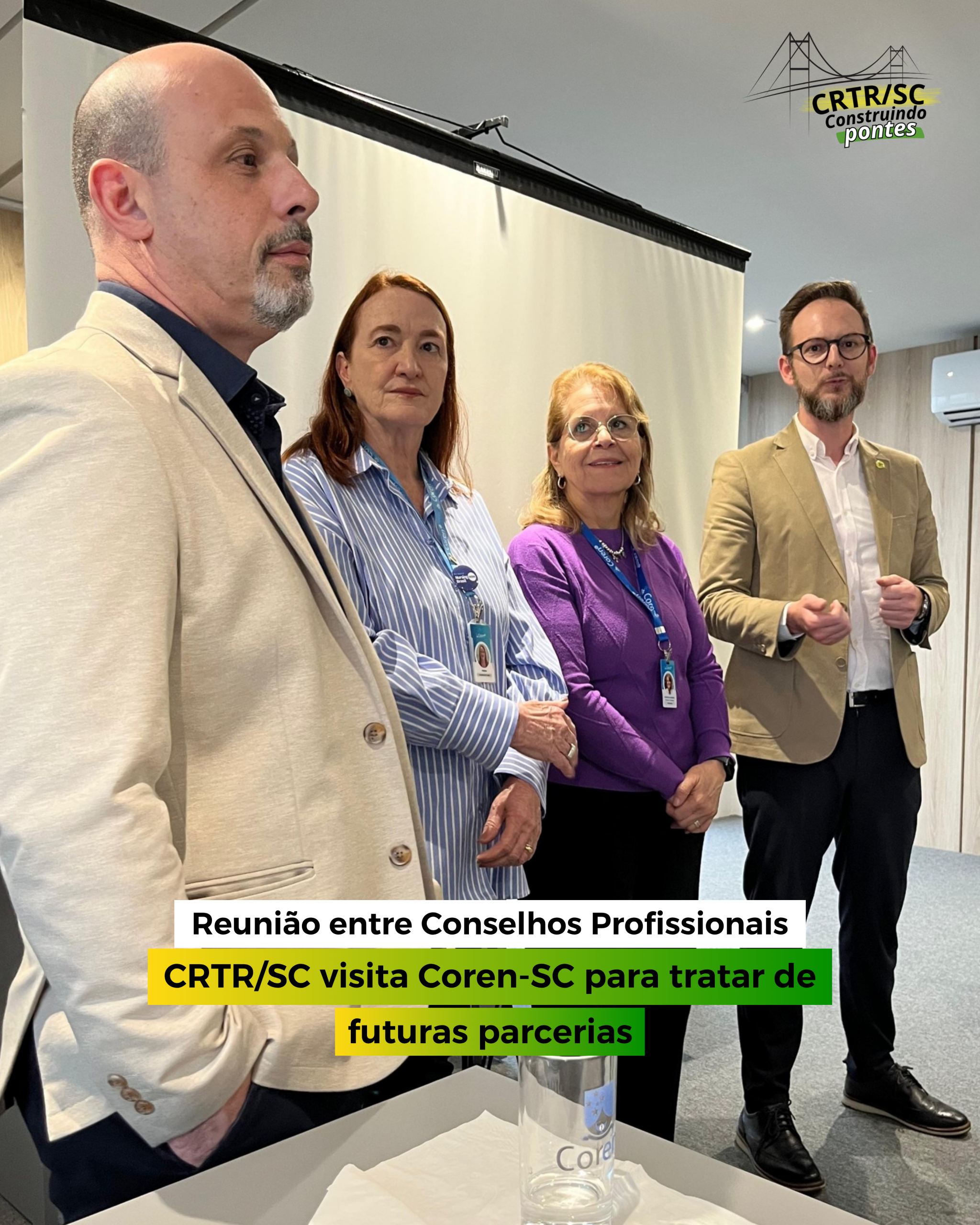 Visita ao COREN-SC