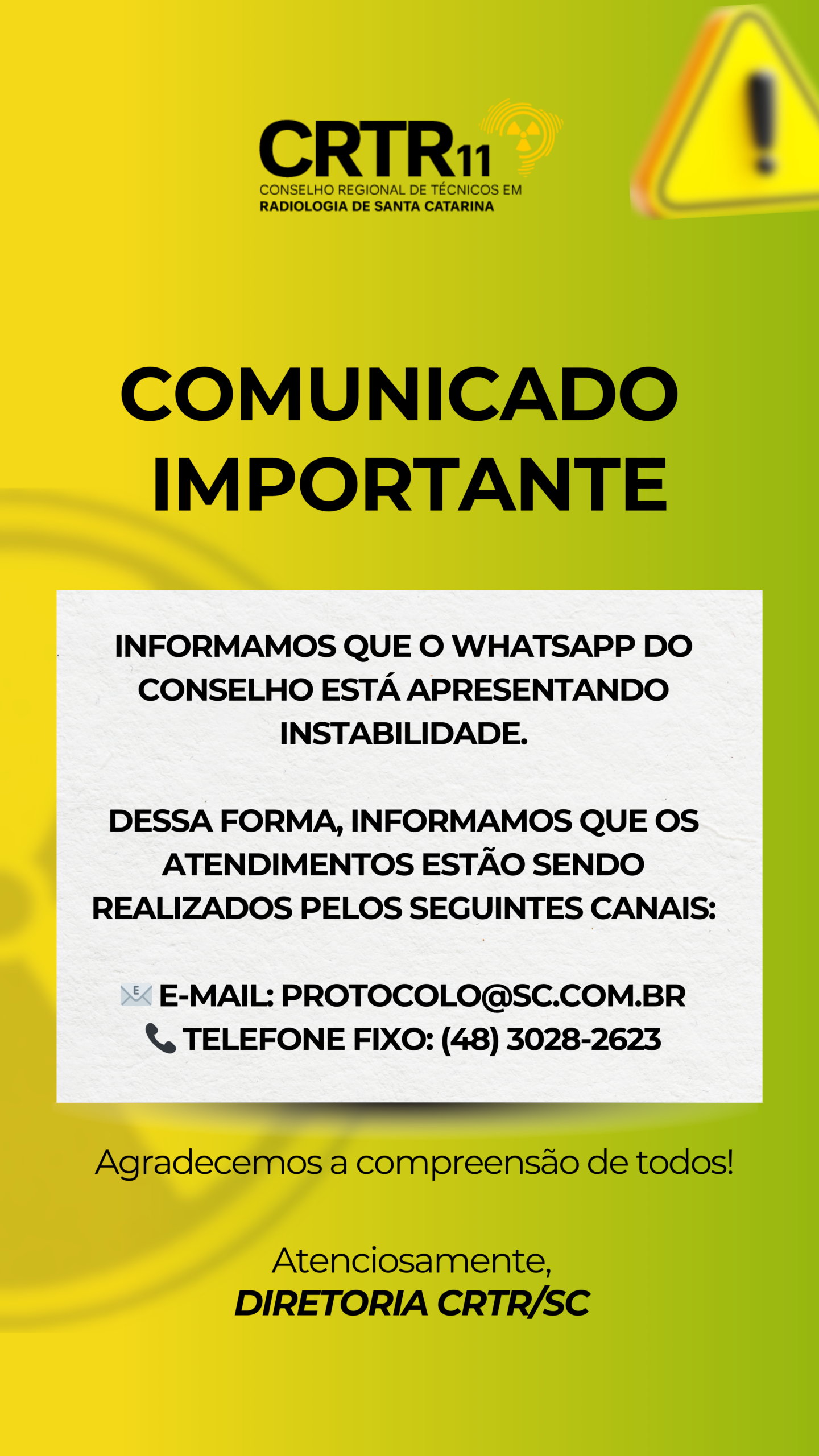 Instabilidade WhatsApp