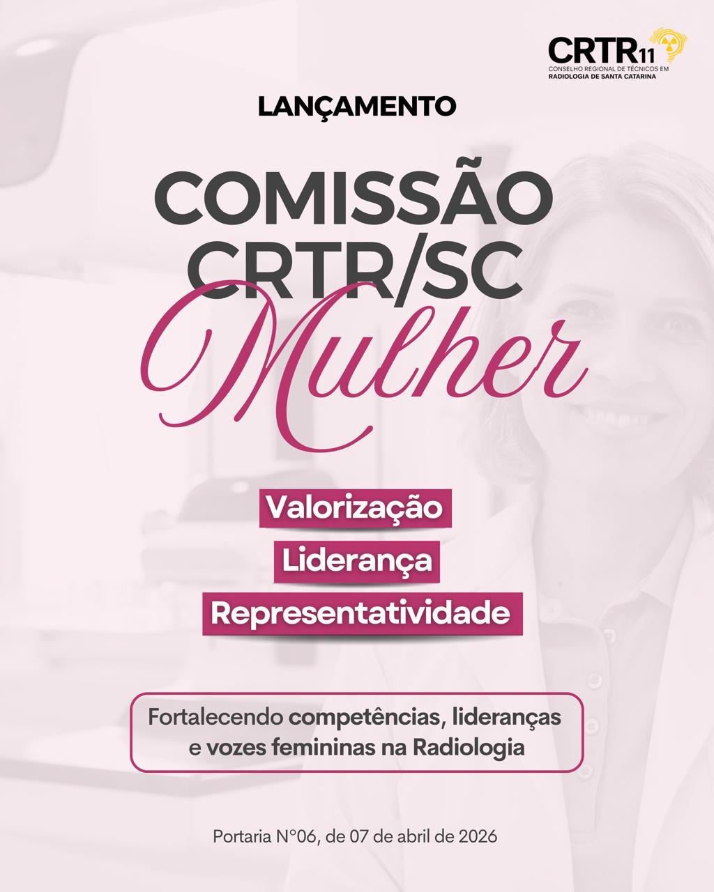 Lançamento: Comissão CRTR/SC Mulher