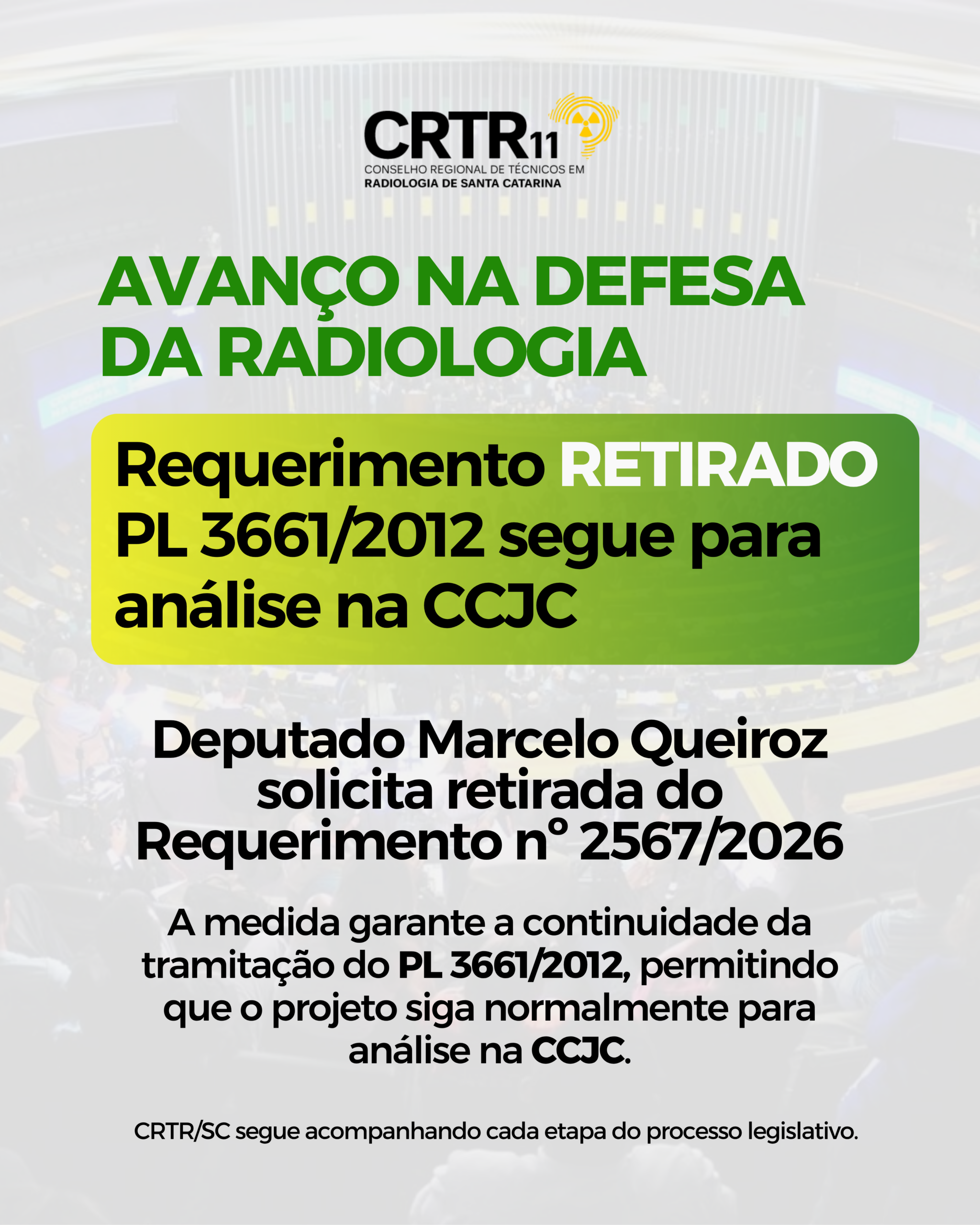 Avanço na defesa da Radiologia