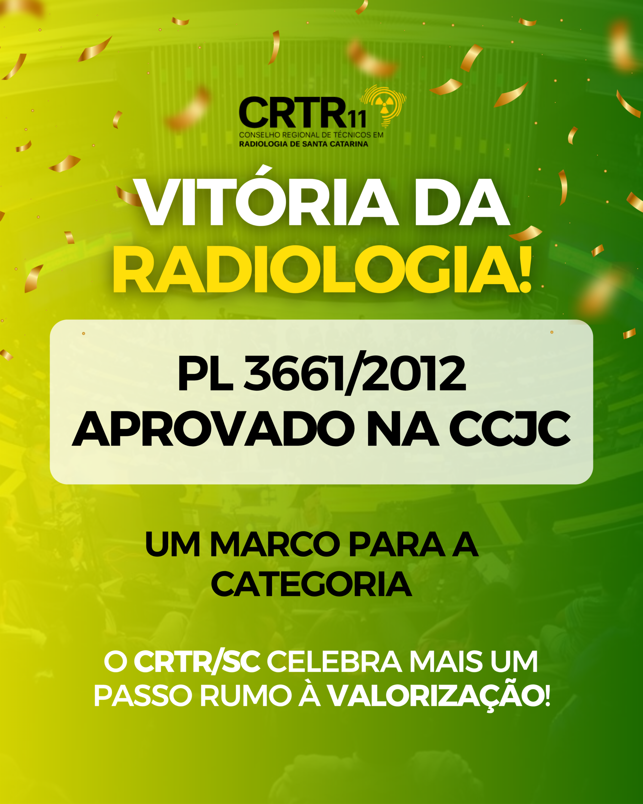 Vitória para a Radiologia!