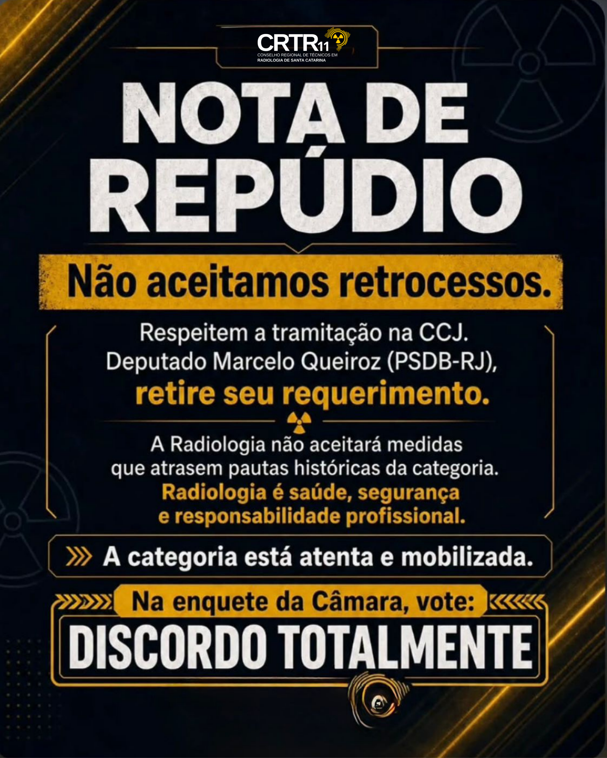 Nota de REPÚDIO!